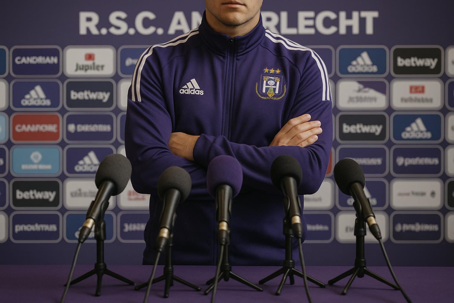 Olivier Renard in een Anderlecht-context tijdens de winterperiode
