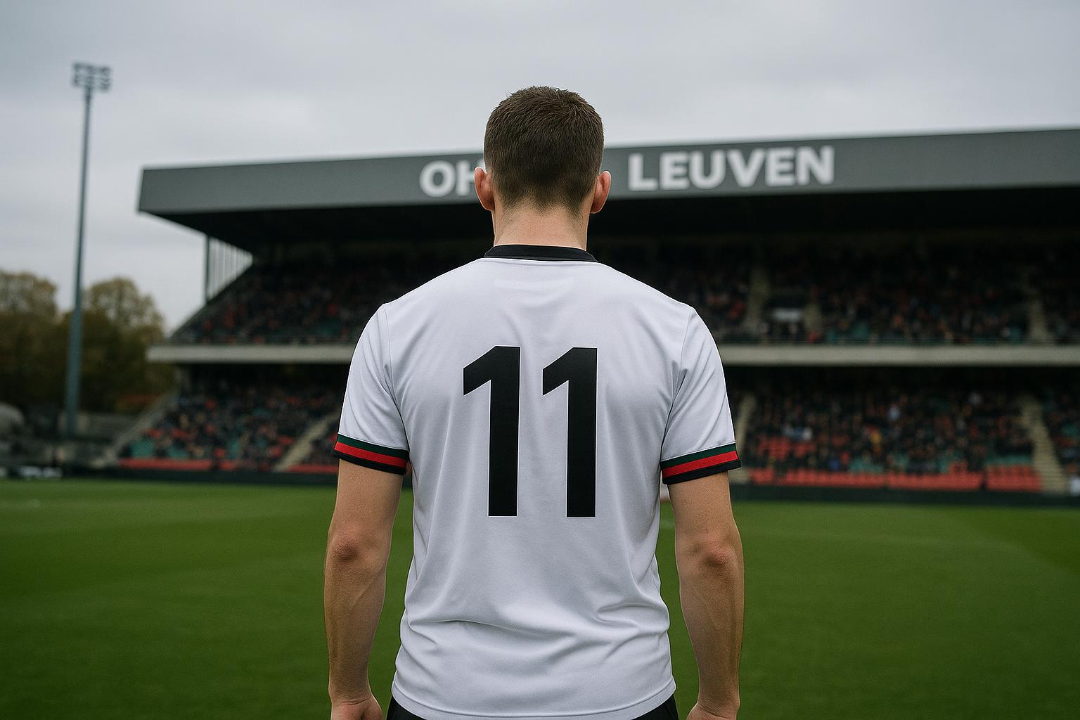 Sfeerbeeld rond het stadion van OH Leuven aan Den Dreef