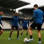 Sfeerbeeld bij Club Brugge in aanloop naar de thuiswedstrijd tegen KV Mechelen
