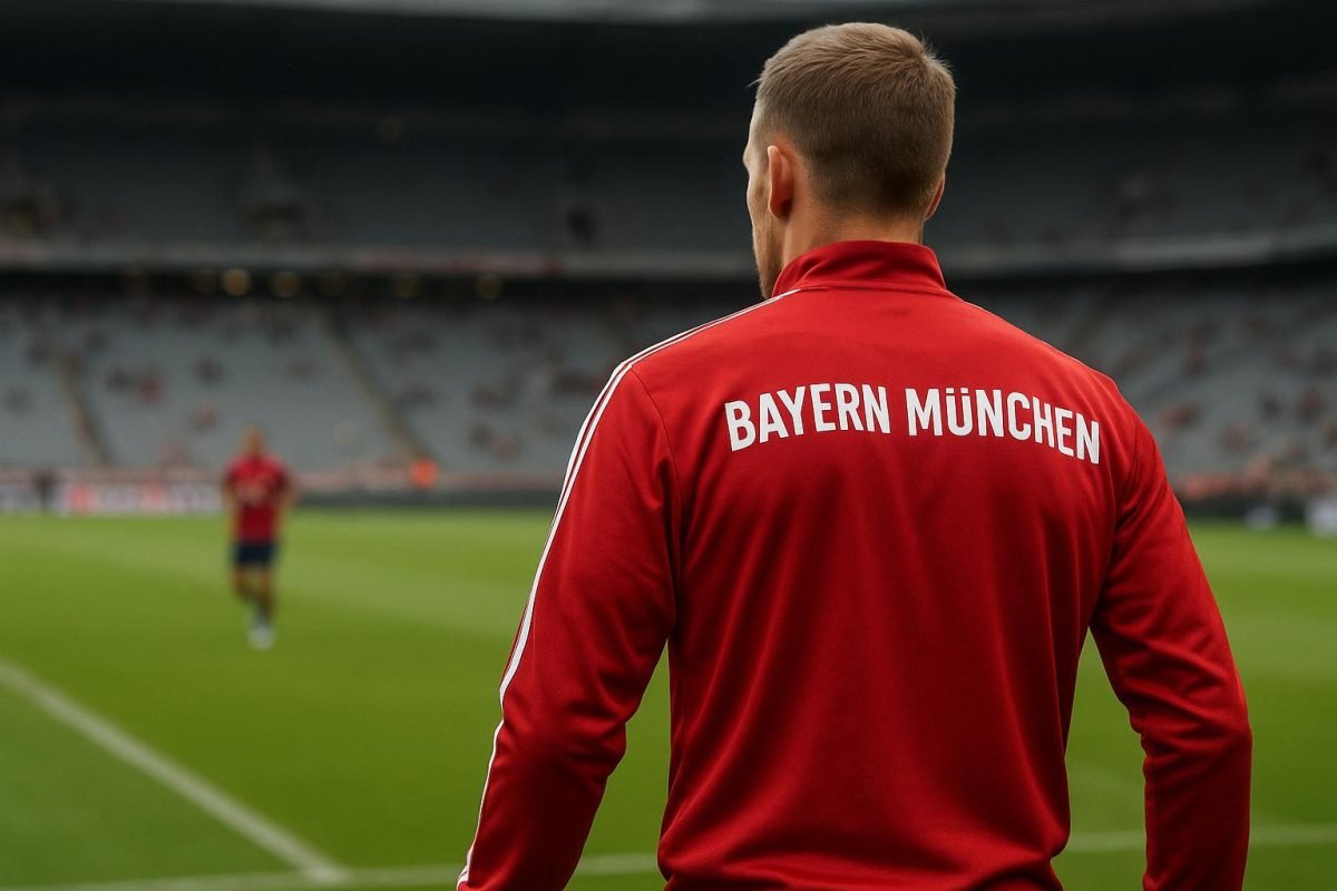 Harry Kane en Vincent Kompany bij Bayern München in een Bundesliga-context