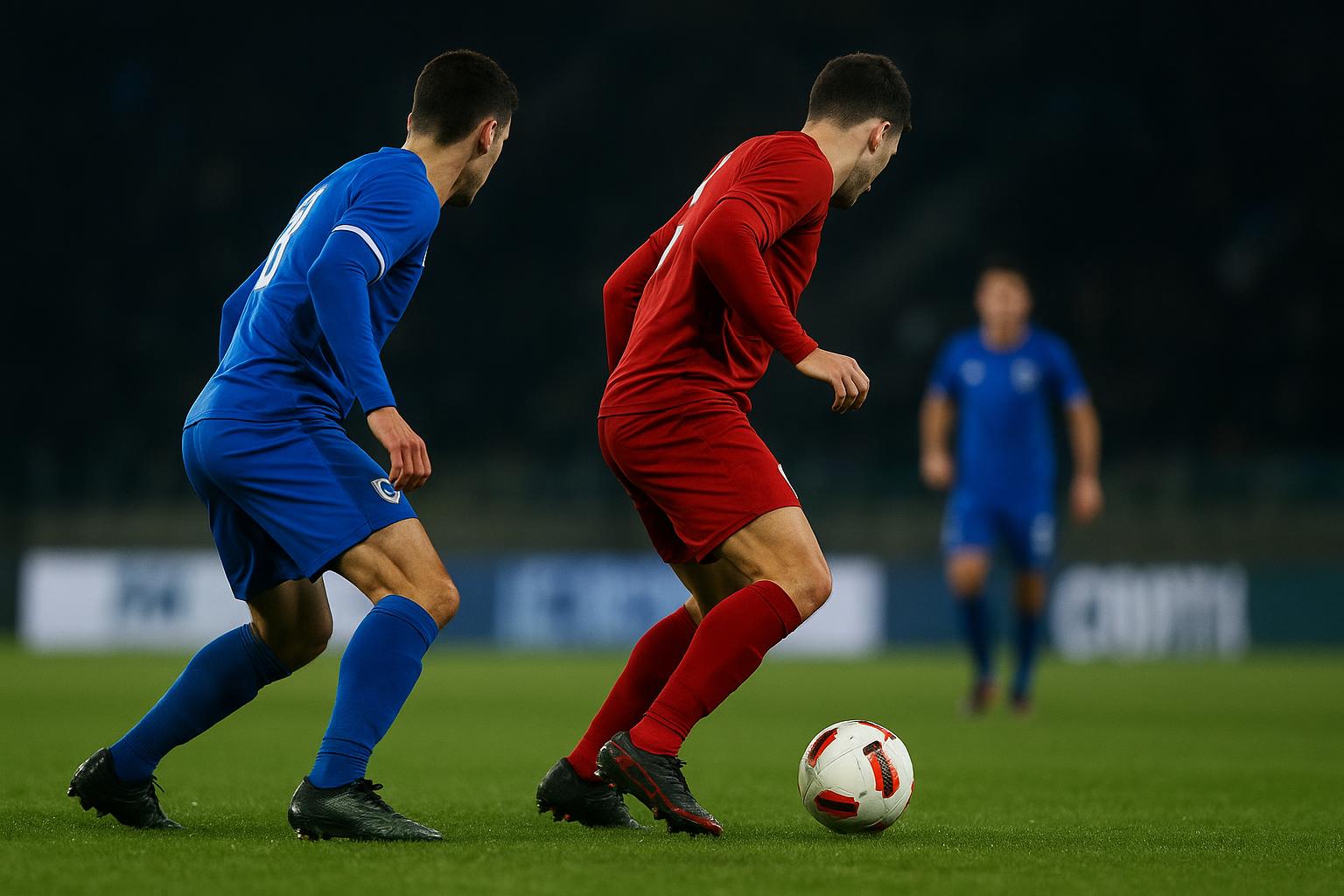 Speler van KRC Genk in wedstrijdcontext in de Cegeka Arena