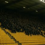Sfeerbeeld in het stadion van STVV op Stayen tijdens een wedstrijd