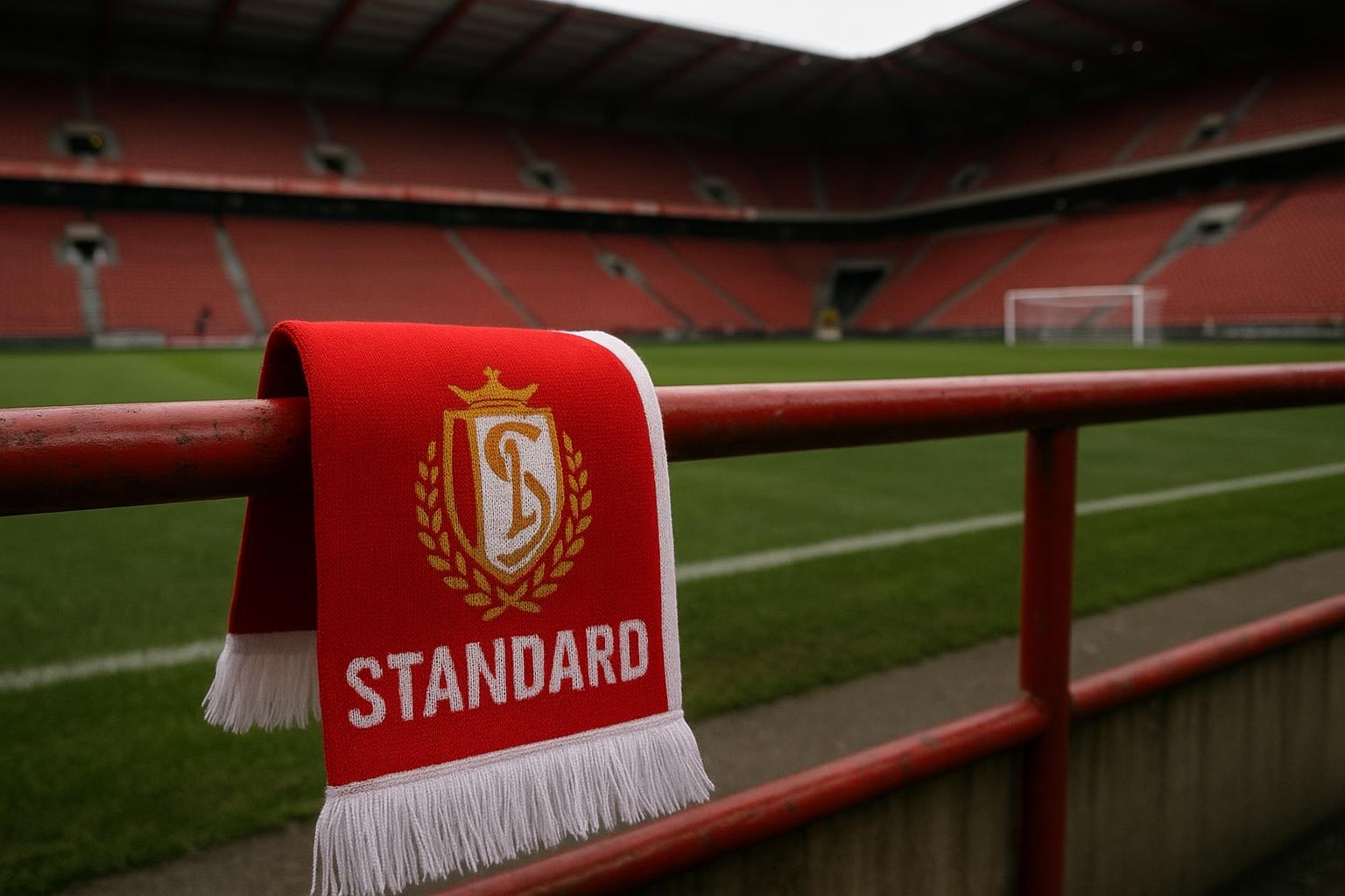 Marc Wilmots, sportief directeur van Standard, in en rond het stadion van Sclessin.