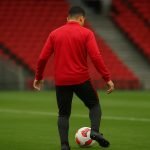 Casemiro bij Manchester United in trainingscontext