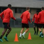 Training van de Rode Duivels in Tubeke in aanloop naar de oefenduels in de Verenigde Staten