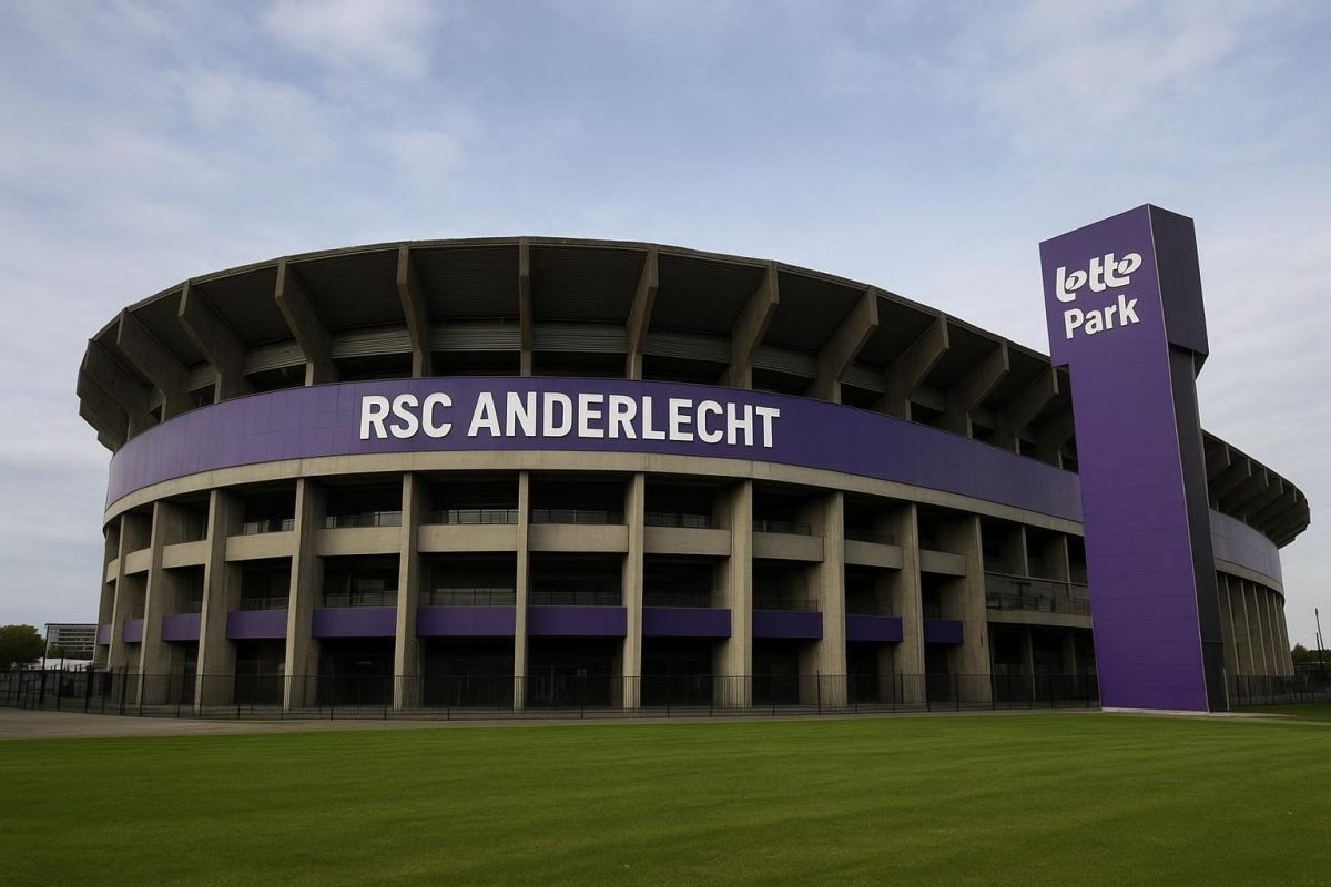 Sfeerbeeld rond het Lotto Park van RSC Anderlecht