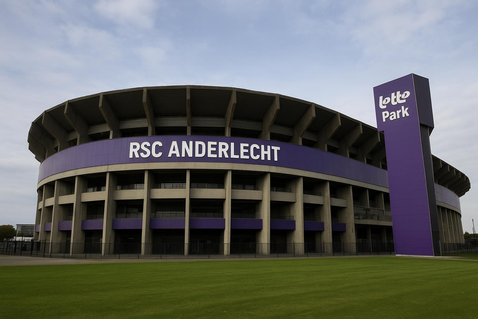 Sfeerbeeld rond het Lotto Park van RSC Anderlecht