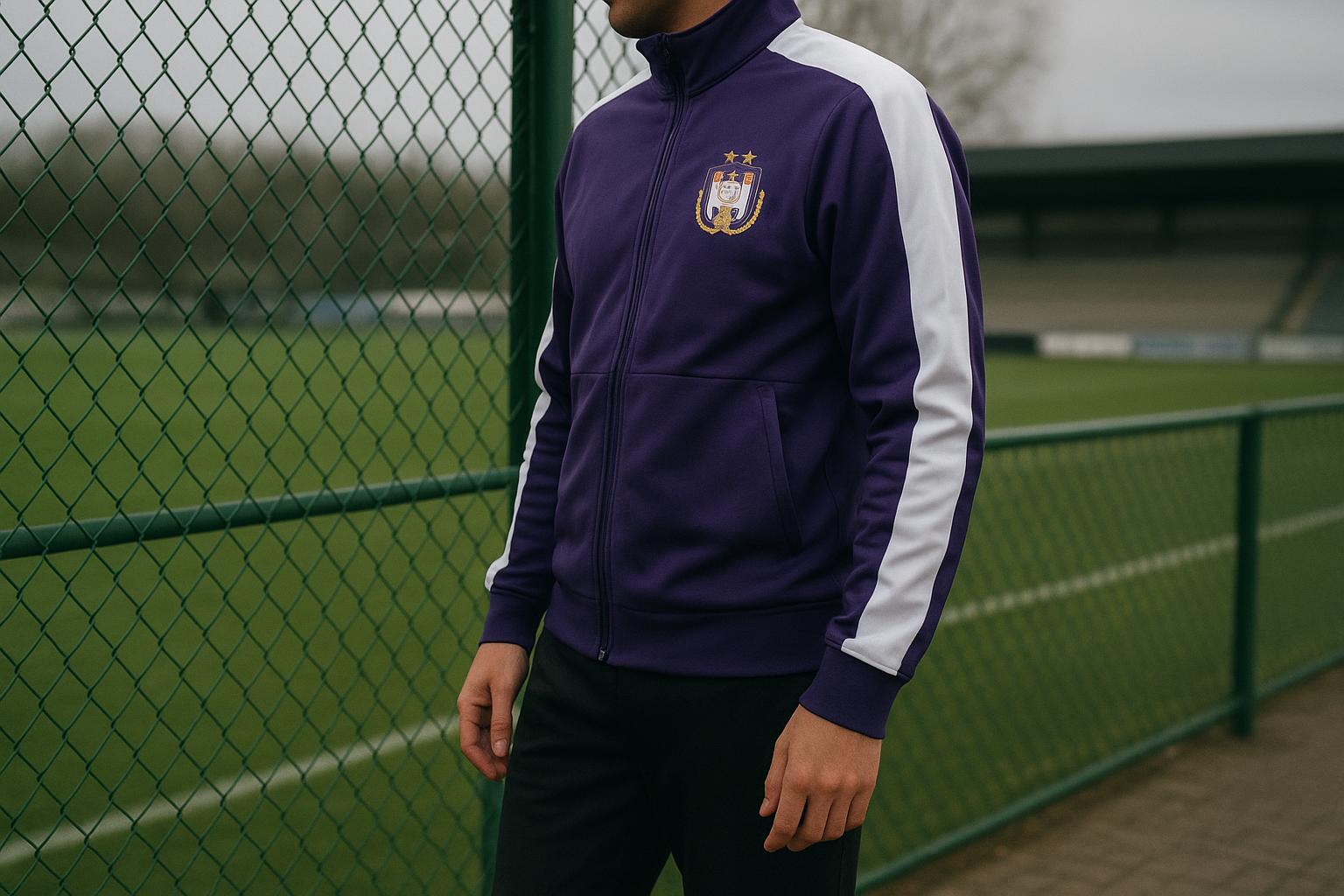 Een speler in Anderlecht-trainingskledij op het oefenveld, als illustratie bij het dossier rond Moussa Ndiaye