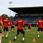 Training van de Rode Duivels tijdens de stage in de Verenigde Staten