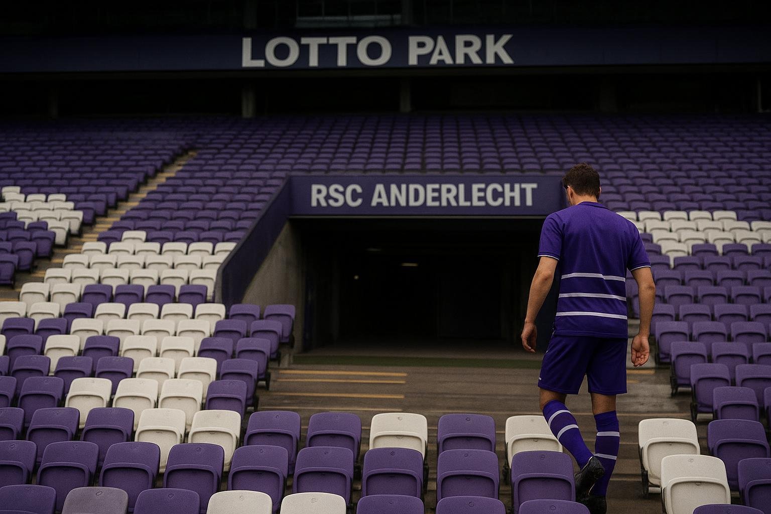 Sfeerbeeld in en rond het Lotto Park bij RSC Anderlecht