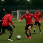 Sfeerbeeld van een trainingscomplex in de Verenigde Staten in aanloop naar WK 2026 voor de Rode Duivels