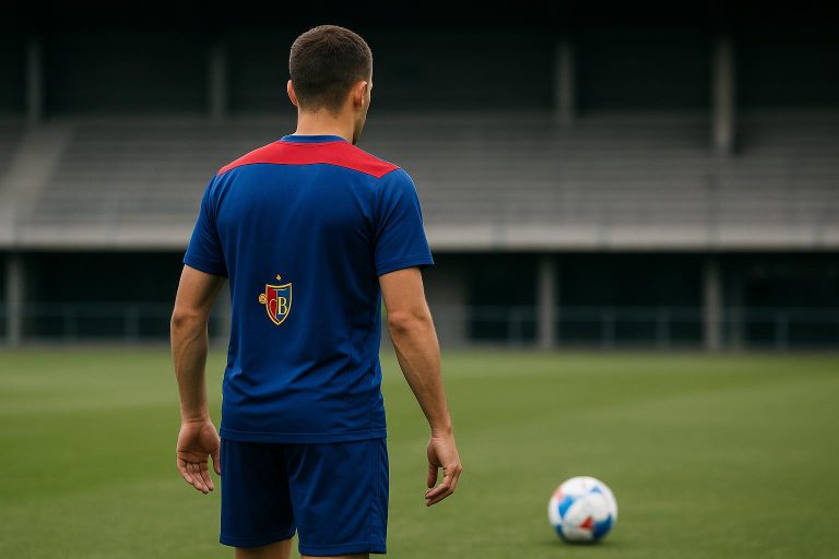 Marin Soticek van FC Basel in trainingscontext, met focus op een mogelijke transfer