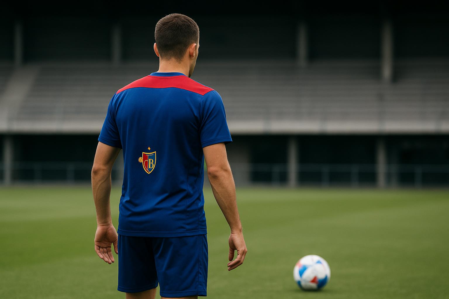 Marin Soticek van FC Basel in trainingscontext, met focus op een mogelijke transfer