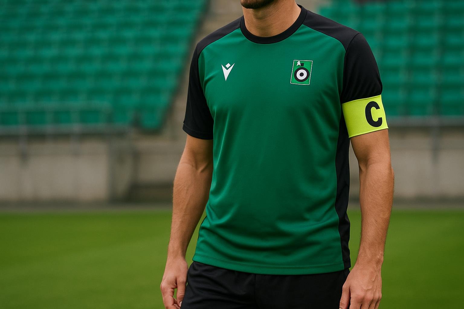 Hannes Van Der Bruggen van Cercle Brugge tijdens een training