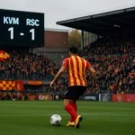 Sfeerbeeld rond KV Mechelen in de strijd om Play-Off 1 in de Jupiler Pro League
