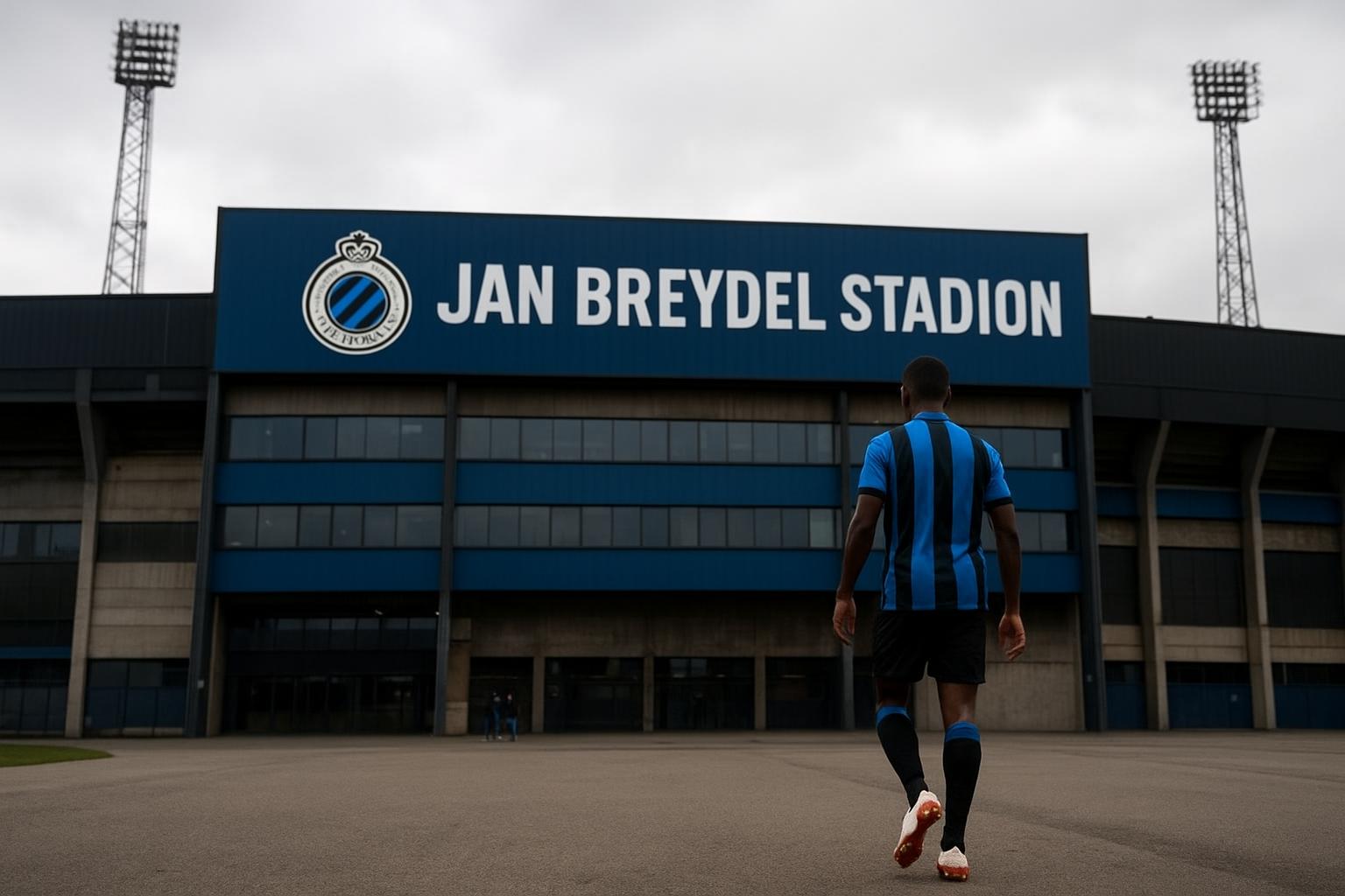 Sfeerbeeld van het Jan Breydel-stadion in Brugge
