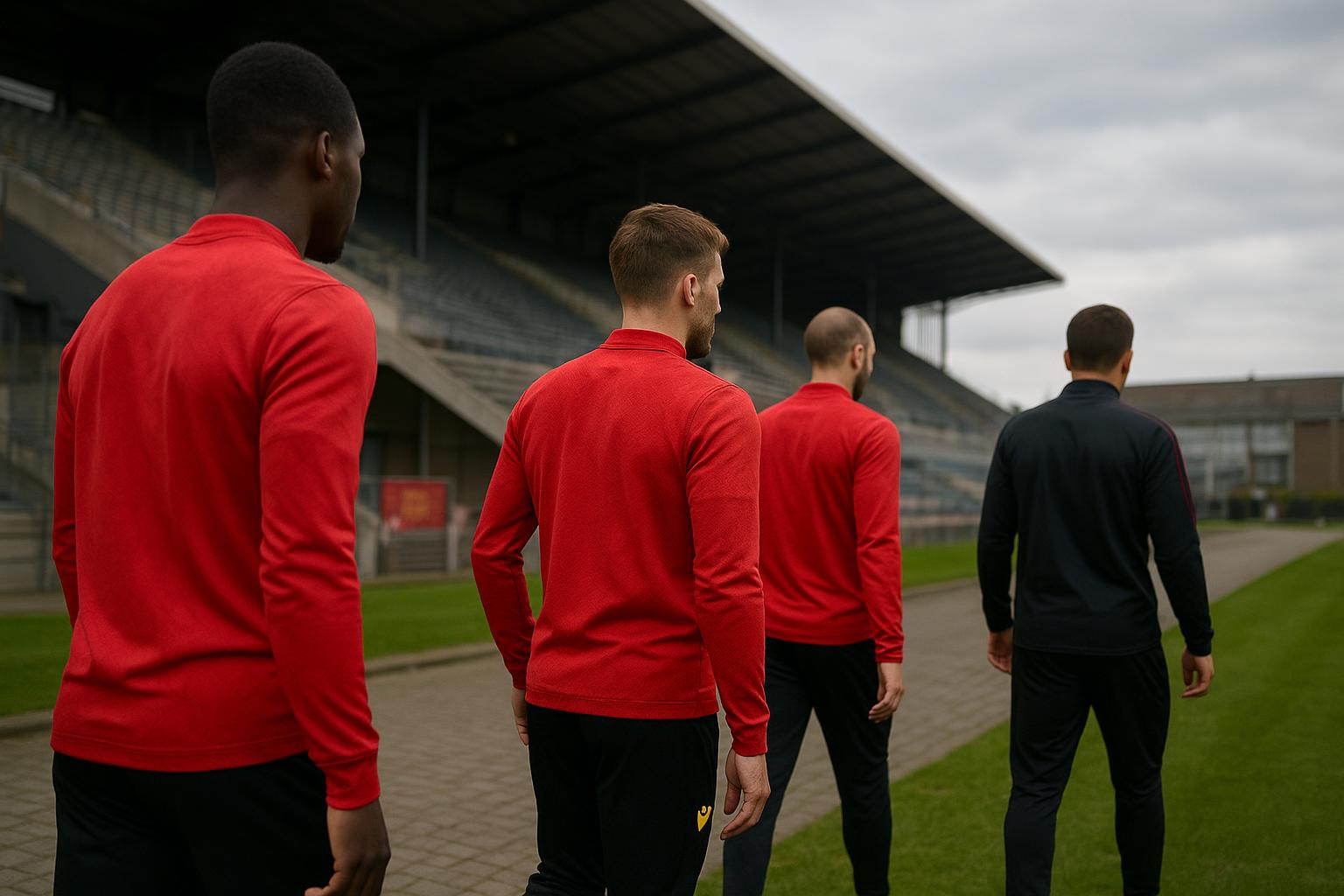 Sfeerbeeld bij KV Mechelen met focus op contractbeslissingen rond Redouane Halhal