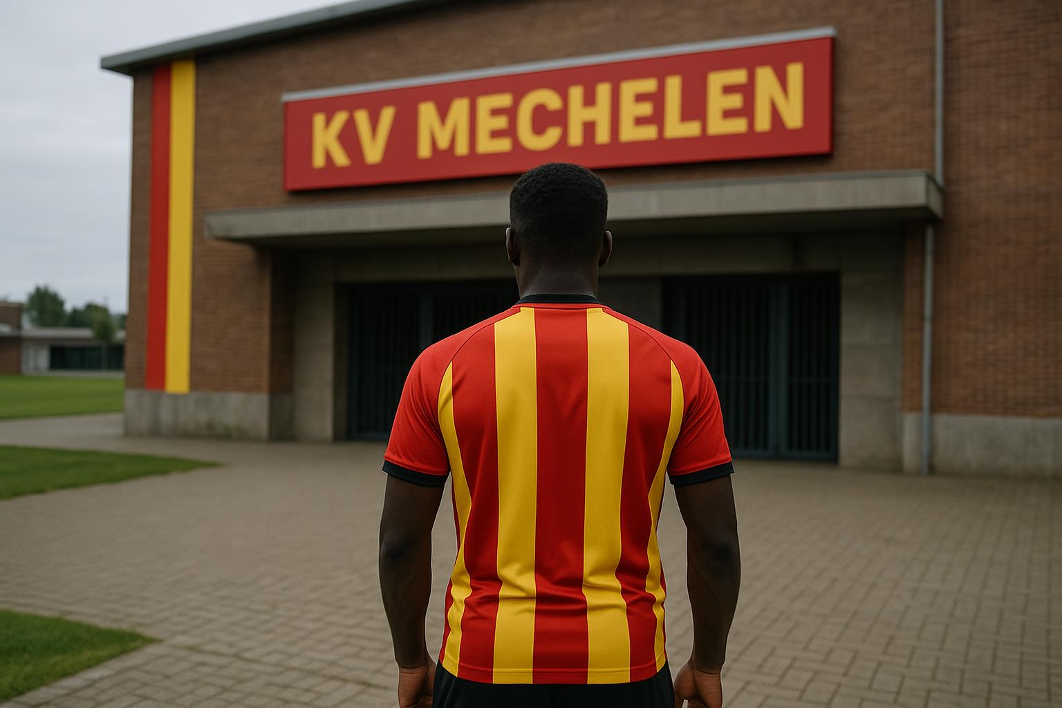 Stadionomgeving rond Achter de Kazerne van KV Mechelen