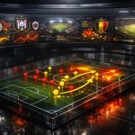 Tactische visual van de ‘vrije 8’ die in de halfspace tussen lijnen opduikt om een mid-block te breken.