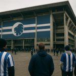 Sfeerbeeld rond het Parken-stadion van FC Kopenhagen na trainerswissel