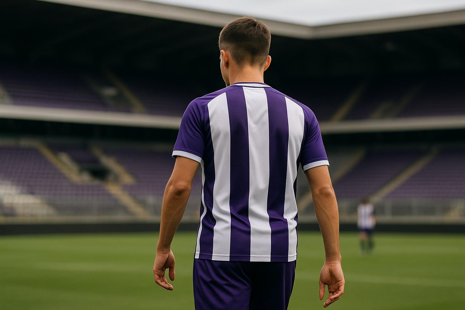 Nathan De Cat van RSC Anderlecht in een wedstrijdsituatie