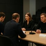 Sfeerbeeld van een Pro League-vergadering met spanning rond competitieformat