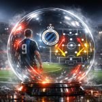 Tactisch schema dat toont hoe Club Brugge zonder klassieke rechterflank kan aanvallen in 2026/2027