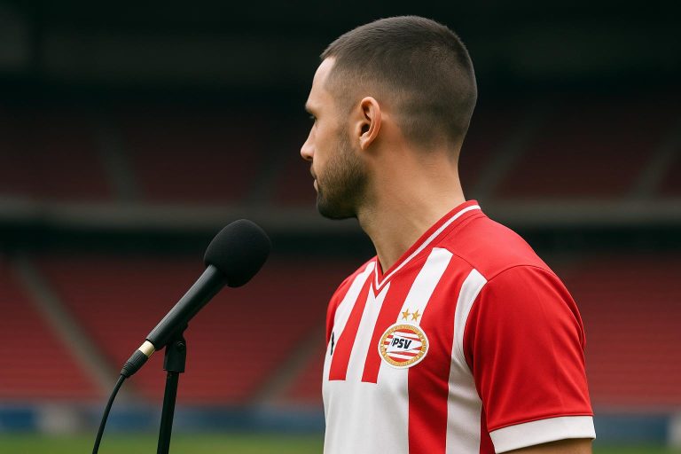 Mark van Bommel tijdens een mediaoptreden, in context van zijn uitspraken over PSV