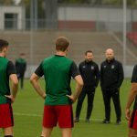 Tjaronn Chery van NEC tijdens een trainingsmoment in Nijmegen
