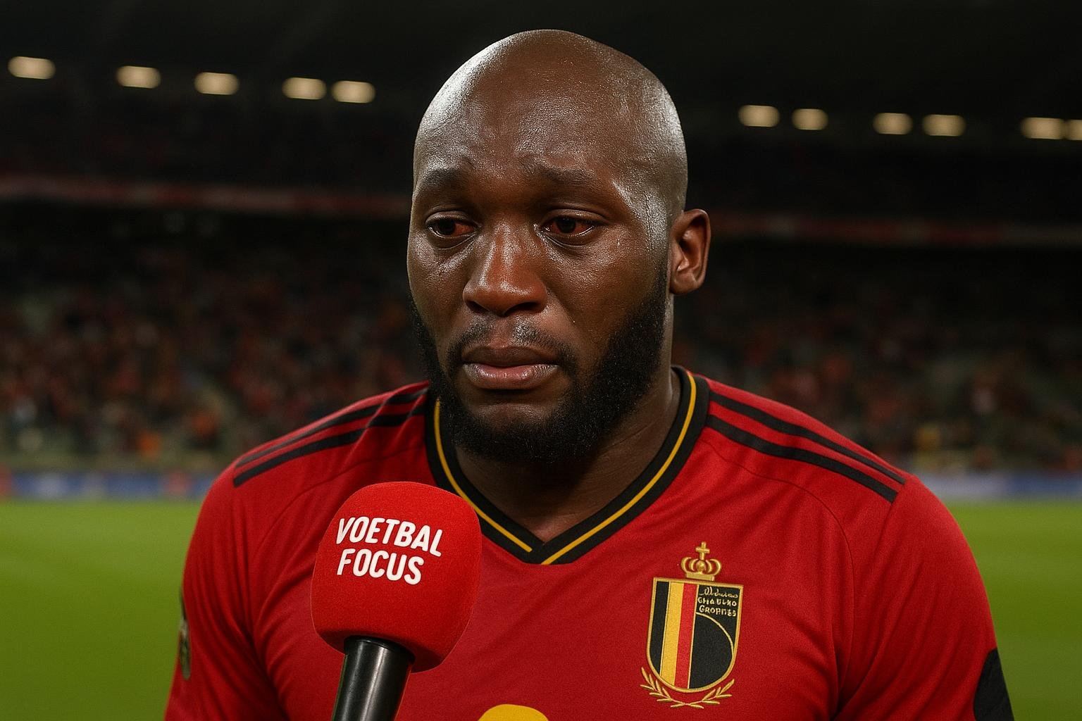 Romelu Lukaku reageert emotioneel na zijn doelpunt tegen Hellas Verona FC