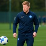 Kevin De Bruyne op training bij Napoli, in aanloop naar zijn comeback