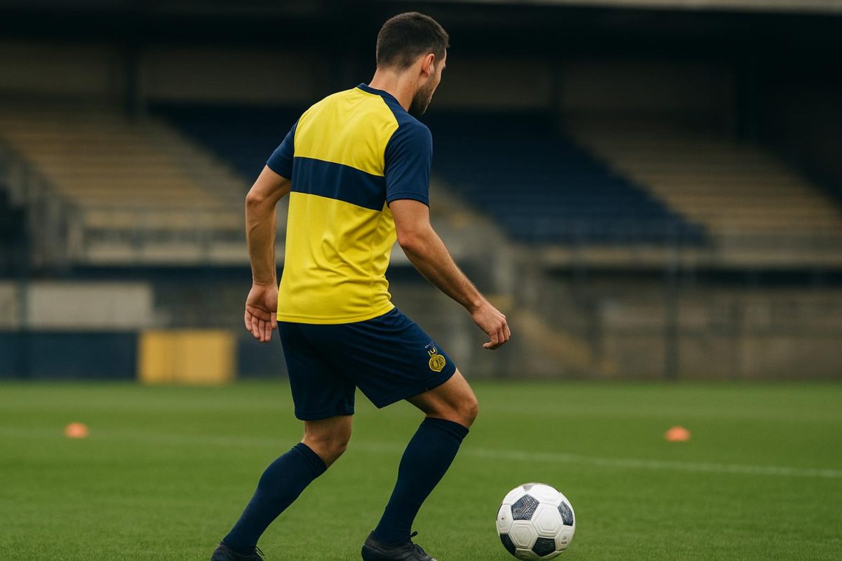 Kamiel Van de Perre in Union-context tijdens een trainingsmoment