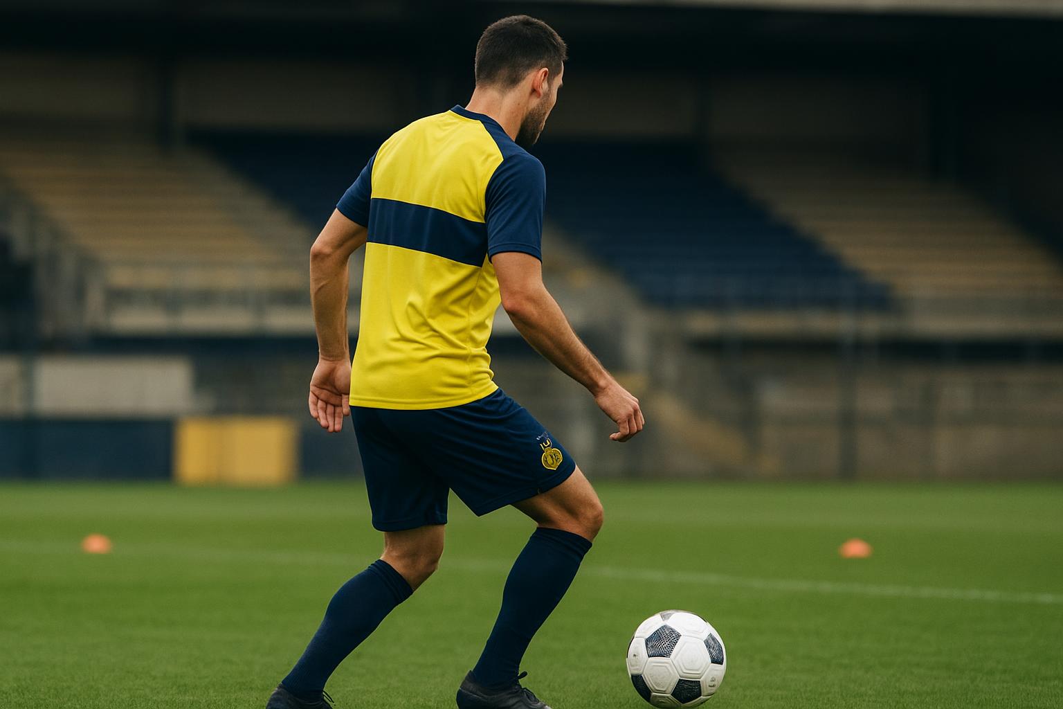 Kamiel Van de Perre in Union-context tijdens een trainingsmoment
