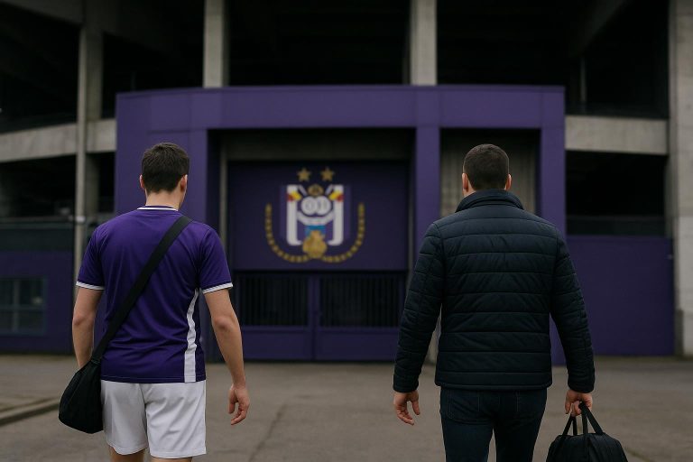 Stadionomgeving rond RSC Anderlecht met focus op clubcontext en transfers