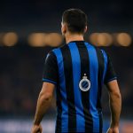Joel Ordóñez van Club Brugge in wedstrijdcontext in het Jan Breydelstadion
