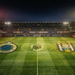 SpeeldagScanner headerbeeld van Club Brugge tegen RSC Anderlecht met scan-accenten in rood en geel