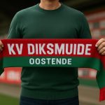 Robbe Decostere bij de voorstelling van KV Diksmuide Oostende