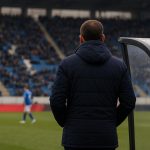 Ivan Leko langs de zijlijn bij Club Brugge tijdens een wedstrijdmoment