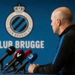 Ivan Leko tijdens een persmoment bij Club Brugge in aanloop naar de wedstrijd tegen Anderlecht