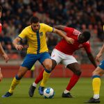 Matchbeeld uit OH Leuven tegen KVC Westerlo in de Jupiler Pro League