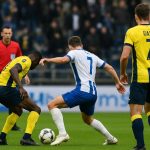 Discussie rond een strafschopfase in Union SG tegen KRC Genk