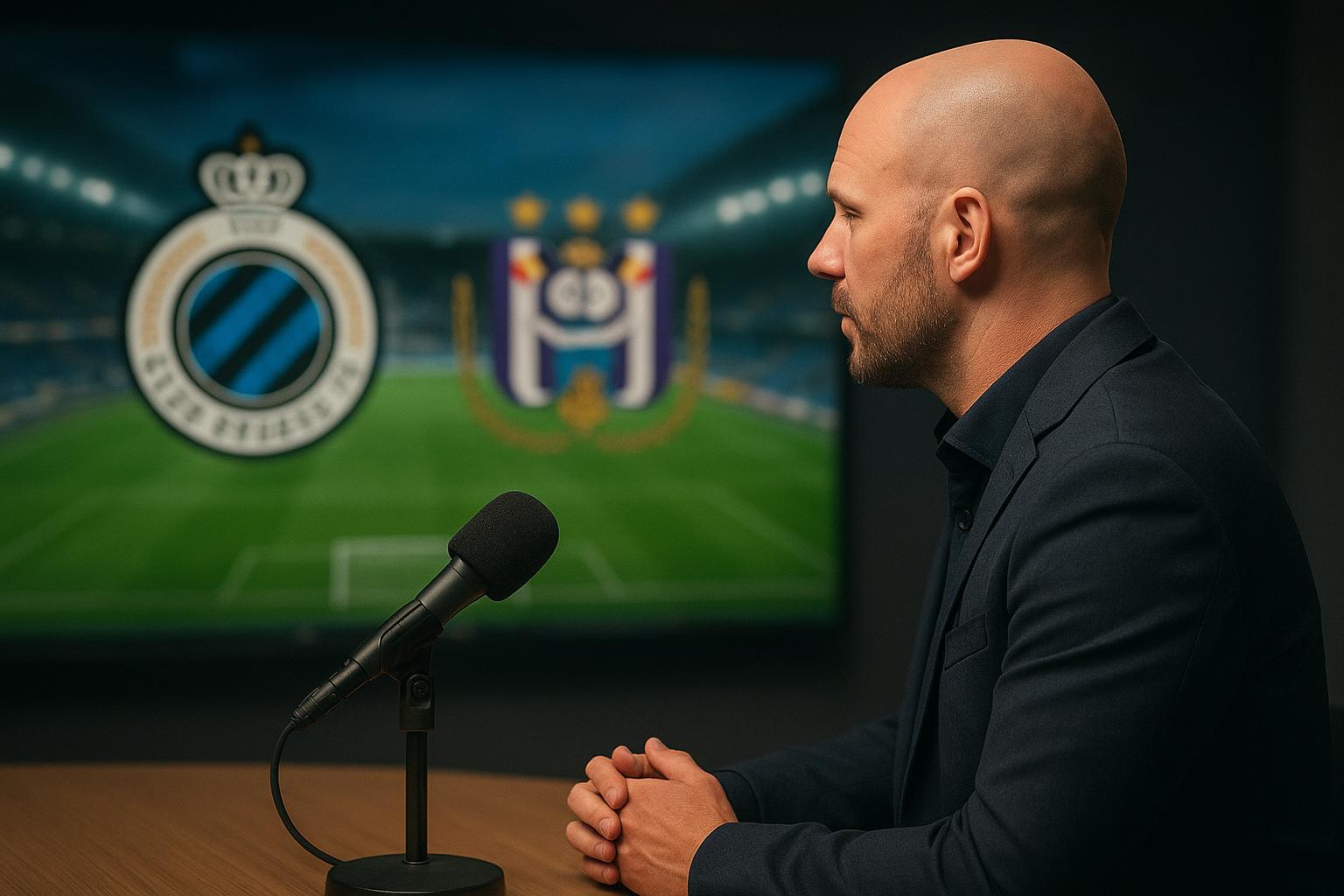 Frank Boeckx blikt vooruit op Club Brugge tegen Anderlecht