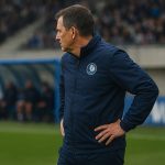 Rik De Mil langs de zijlijn bij KAA Gent