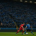 Sfeerbeeld in het Jan Breydelstadion tijdens Club Brugge tegen RSC Anderlecht