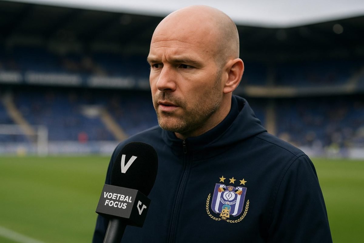 Franky Van der Elst reageert na Club Brugge tegen RSC Anderlecht op de prestatie van Nathan De Cat