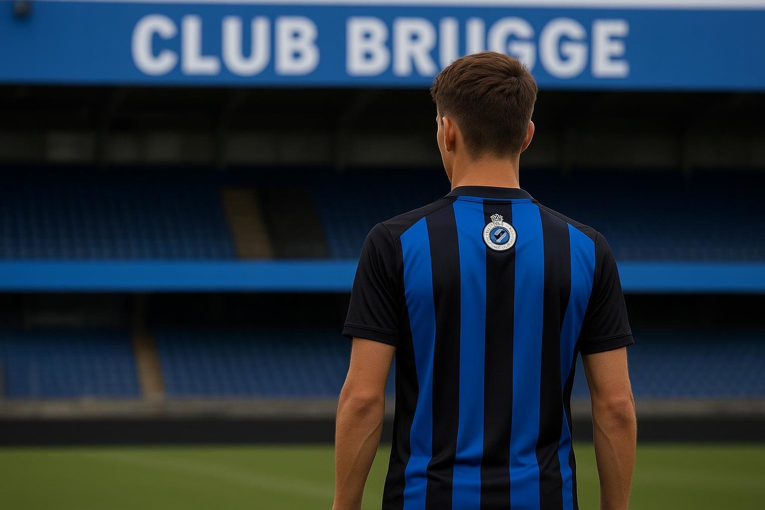 Sfeerbeeld bij Club Brugge rond de contractverlenging van Bas Snaet tot 2029