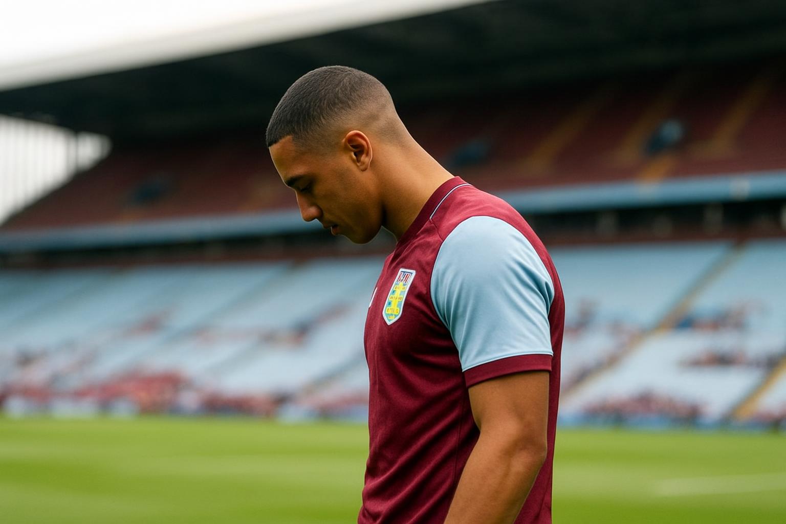 Youri Tielemans in actie voor Aston Villa tijdens een wedstrijd