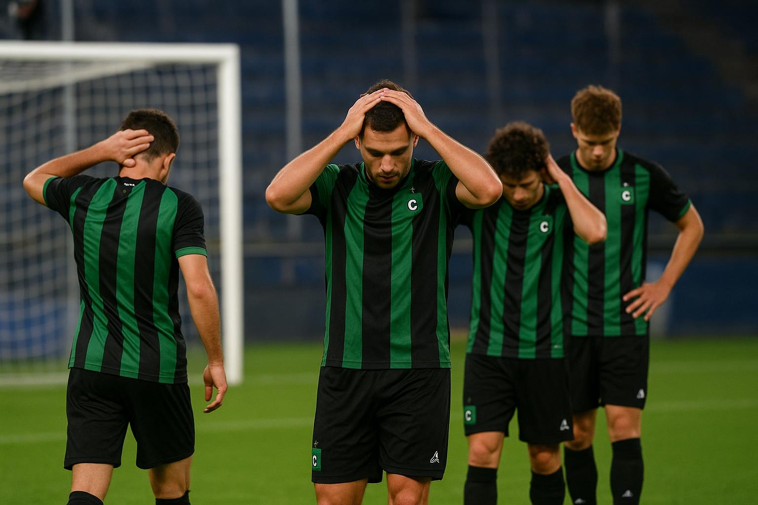 Onur Cinel reageert teleurgesteld na Cercle Brugge - FCV Dender