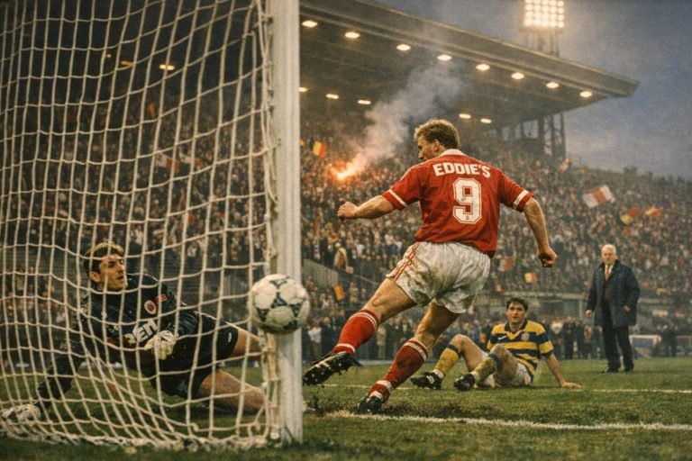 Heizel 1993: Antwerp-fans en spelers in een Europese finale in Brussel