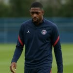 Ousmane Dembélé van Paris Saint-Germain tijdens een trainingsmoment